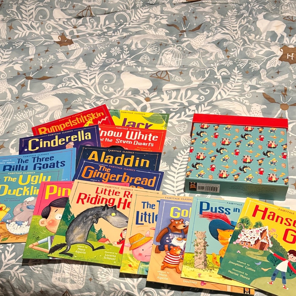 Children's Storybook Collection - Multicolor 14 Books Little Tiger Box Set